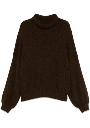KHAITE Morris sweater - Brown
