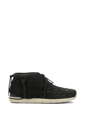 visvim FBT Lhamo-Folk beaded desert boots - Black