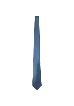 Kiton twill weave tie - Blue