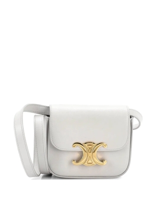 Celine Pre-Owned Claude Leather Mini shoulder bag - Grey