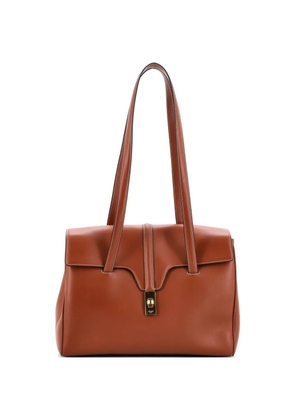 Celine Pre-Owned Soft 16 Bag Smooth Calfskin Medium shoulder bag - Brown
