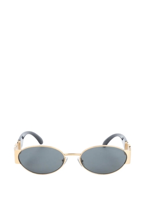 Versace Eyewear oval-frame sunglasses - Gold