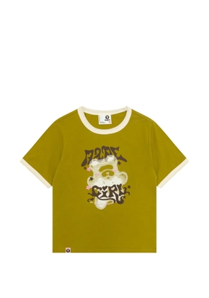AAPE BY *A BATHING APE® printed T-shirt - Green