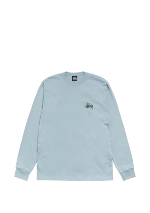 Stüssy Basic long-sleeve T-shirt - Blue