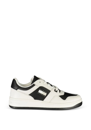 Tommy Hilfiger panelled logo-patch sneakers - White