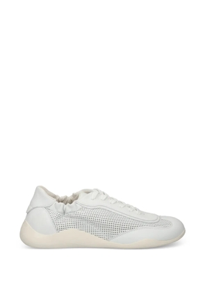 Vic Matie perforated elasticated-ankle sneakers - White