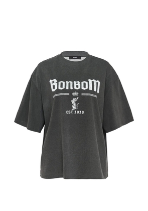BONBOM logo-print cotton t-shirt - Grey