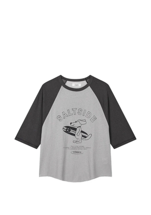 TOMBOY graphic-print T-shirt - Grey