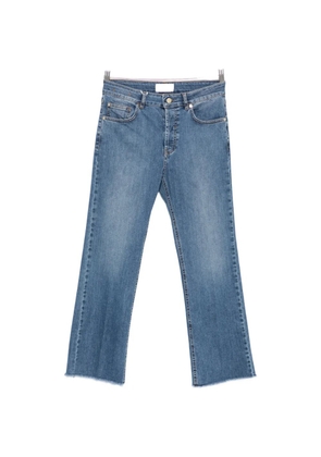 I BLUES raw-hem flared jeans