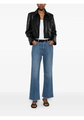 I BLUES raw-hem flared jeans