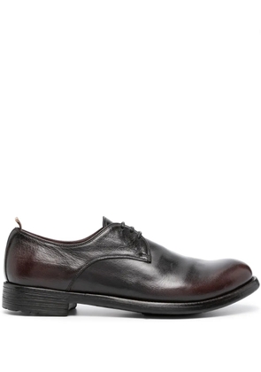 Officine Creative Hive 008 leather Derby shoes - Brown