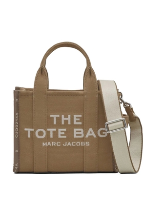 Marc Jacobs small The Jacquard tote bag - Brown