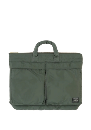 Porter-Yoshida & Co. Tanker Short Helmet tote bag - Green