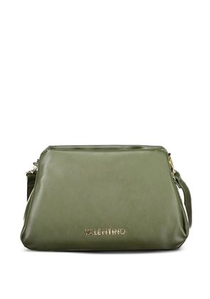 MARIO VALENTINO West logo-lettering shoulder bag - Green