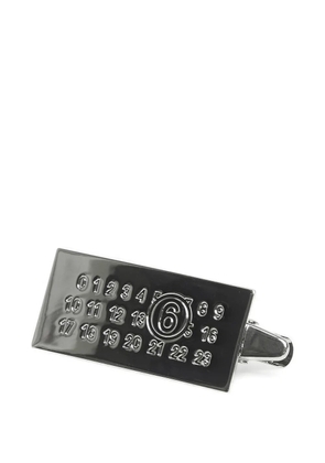 MM6 Maison Margiela Numeric hair clip - Silver
