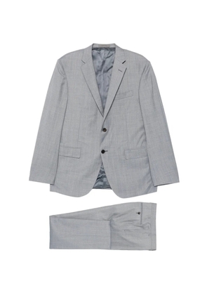 Corneliani check-pattern single-breasted suit - Grey