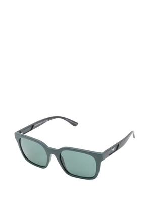 Emporio Armani square-frame sunglasses - Green