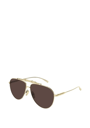 Gucci Eyewear pilot sunglasses - Gold