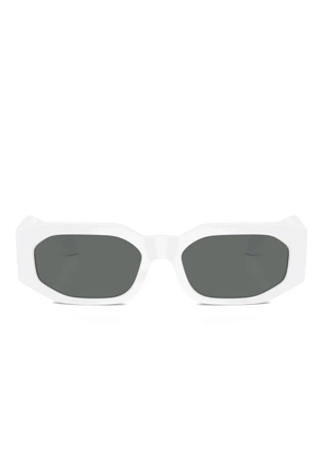 Versace Eyewear geometric-frame sunglasses - White