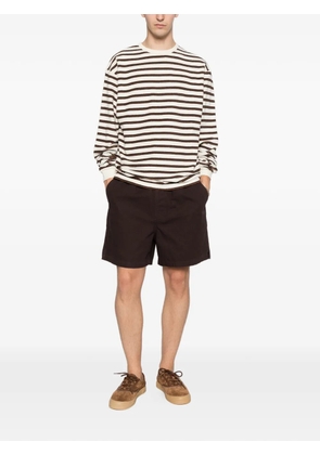 LA PAZ striped-pattern long-sleeve T-shirt - Neutrals