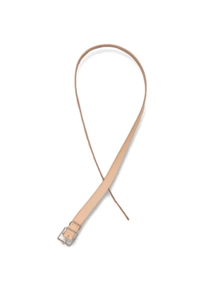 Still by Hand buckle leather belt - Neutrals