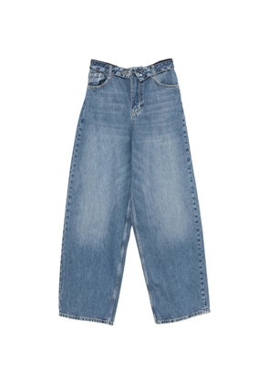 LIU JO button baggy jeans - Blue