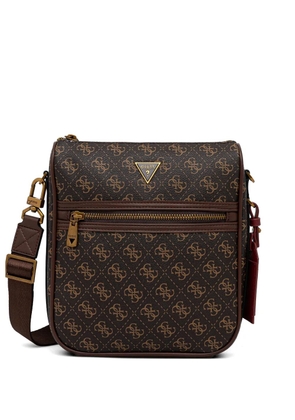 GUESS USA mini Milano 4G messenger bag - Brown