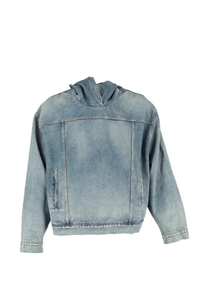 Balenciaga Pre-Owned hooded denim jacket - Blue