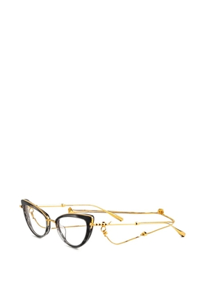 VALENTINO GARAVANI EYEWEAR Rockstud cat-eye glasses - Black