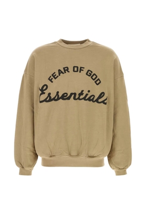 FEAR OF GOD ESSENTIALS logo-print oversized sweater - Neutrals