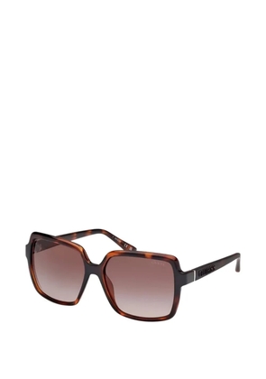 GUESS EYEWEAR square-frame sunglasses - Brown