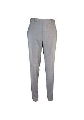 Incotex tropical-wool straight-leg trousers - Grey