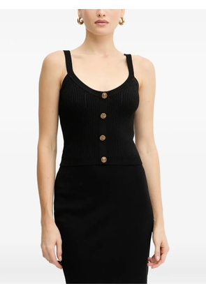 GUESS USA Emmie ribbed top - Black