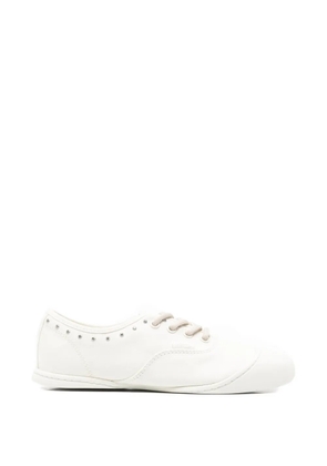 Vans stud-embellished lace-up fastening sneakers - Neutrals
