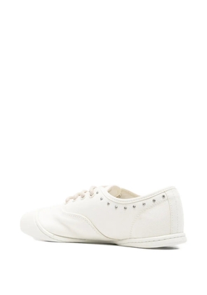 Vans stud-embellished lace-up fastening sneakers - Neutrals