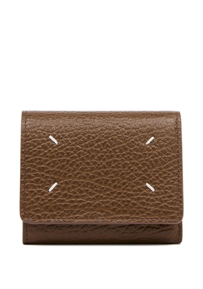 Maison Margiela leather wallet - Brown