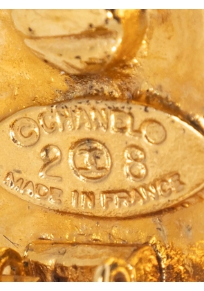 CHANEL Pre-Owned CC logo earrings - Gold