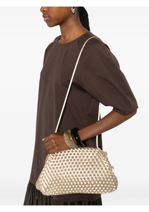 MARREA woven-design cross body bag - Neutrals