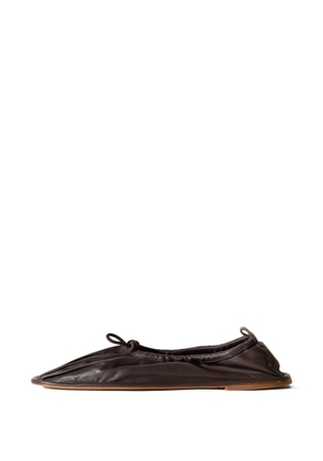 Hereu Puntera ballet flats - Brown