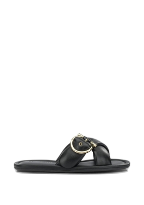 Ferragamo Gancini sandals - Black