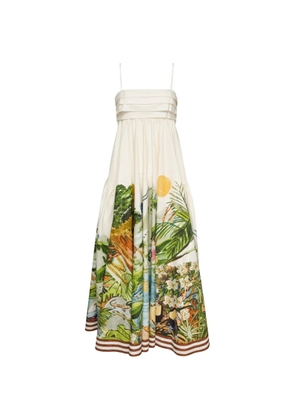 ALEMAIS Toucan Tango maxi dress - Neutrals