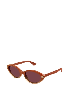 Gucci Eyewear cat-eye sunglasses - Brown