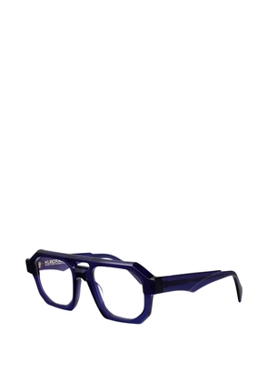 Kuboraum Maske K33 geometric-frame glasses - Blue
