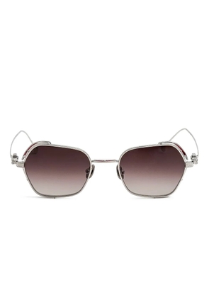 Matsuda square-frame sunglasses - White
