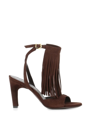 Sergio Levantesi fringe sandals - Brown