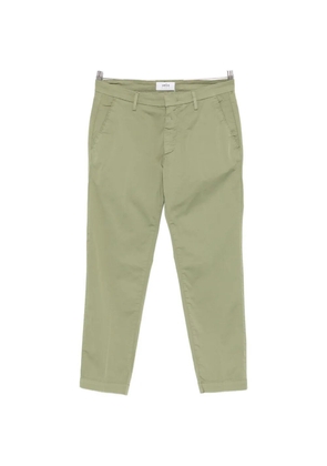 VELA SHOP belt-loop pocket trousers - Green