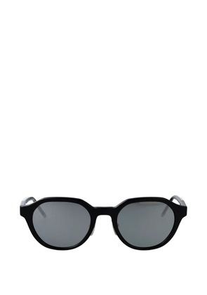 Thom Browne geometric-frame sunglasses - Black