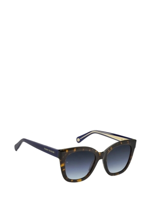 Tommy Hilfiger cat-eye sunglasses - Brown