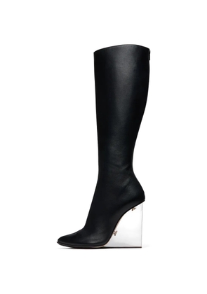 Maison Margiela Tabi Claw Plexi knee boots - Black