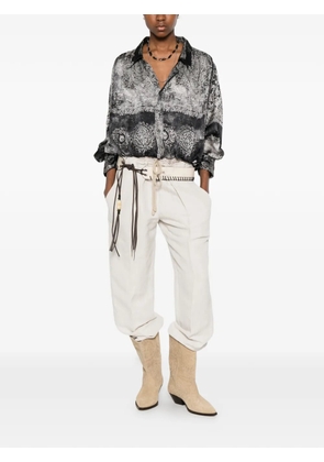 R13 medallion-print shirt - Black